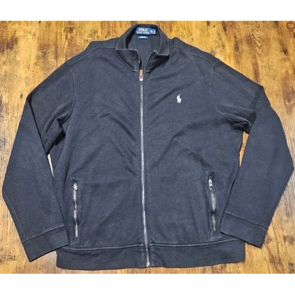 Polo Ralph Lauren Estate-Rib Cotton Full Zip Pullover Men's Size Extra Large